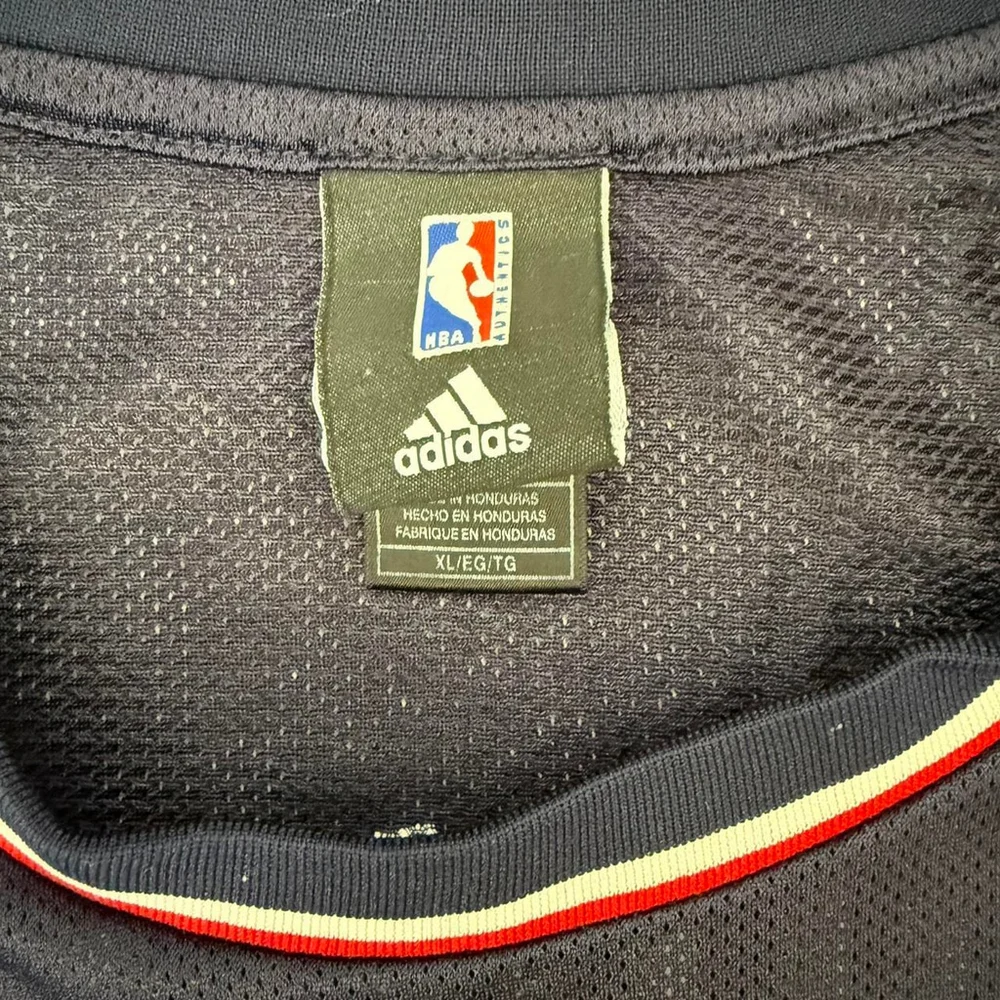 Vintage Adidas New Jersey Nets Brook Lopez Basketball Jersey
